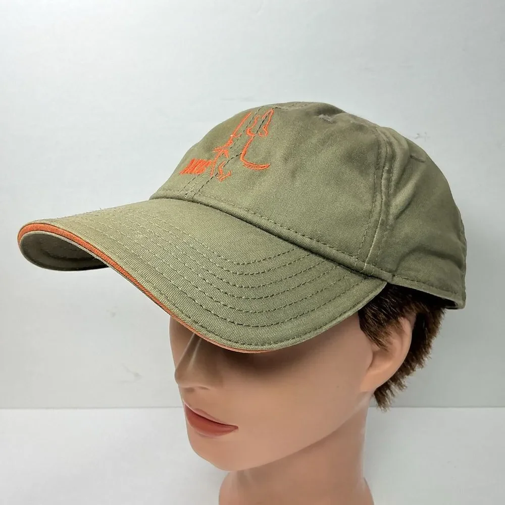 Tejas AKC Hunting Cap Hunting Dog Logo Khaki Tan StrapBack Baseball Cap - Picture 3 of 8